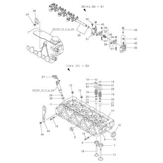 FIG 11. CYLINDER HEAD(4JH3E)