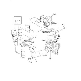 FIG 23. LUB.OIL PIPE(4JH3-TE)