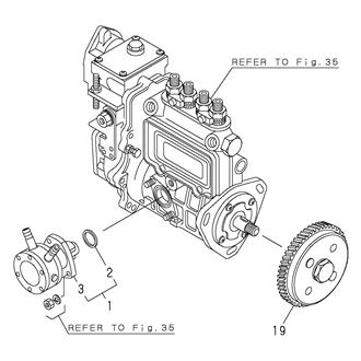 FIG 38. FUEL FEED PUMP & TIMER