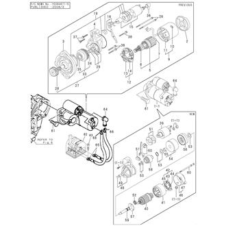 FIG 47. STARTING MOTOR(4JH3-TE)