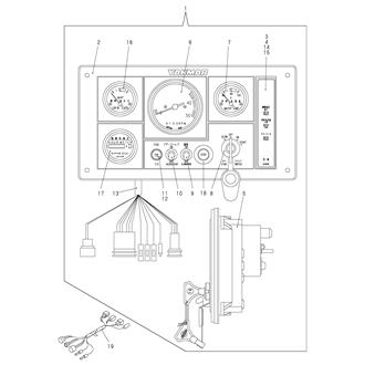 FIG 58. INSTRUMENT PANEL(C:4JH3E:PREVOUS)