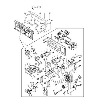 FIG 69. INSTRUMENT PANEL(NEW)(D-TYPE)(4JH3-TE)