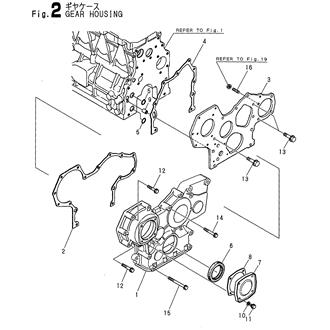 FIG 2. GEAR HOUSING