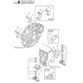 FIG 4. ENGINE BRACKET