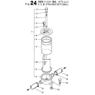 FIG 24. C.S.W.STRAINER(OPTIONAL)