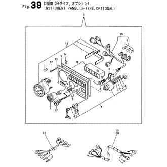 FIG 39. INSTRUMENT PANEL(B-TYPE,OPTION