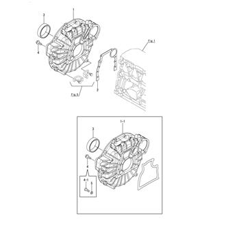 FIG 3. FLYWHEEL HOUSING