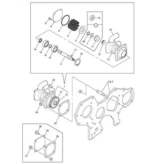 FIG 20. COOLING SEA WATER PUMP