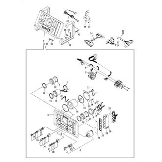 FIG 41. INSTRUMENT PANEL(C-TYPE)(TO JUN. 2001)