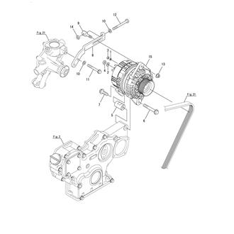 FIG 55. (36A)GENERATOR(12V-120A)(VALEO)(FROM FEB. 2013)