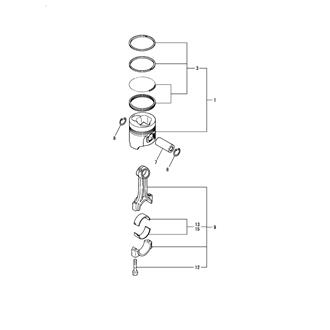 FIG 14. PISTON & CONNECTING ROD