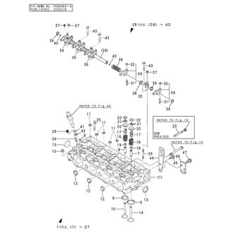 FIG 9. CYLINDER HEAD(4LHA-DTE,DTZE)