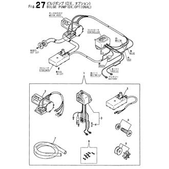 FIG 27. BILGE PUMP(DX,OPTIONAL)