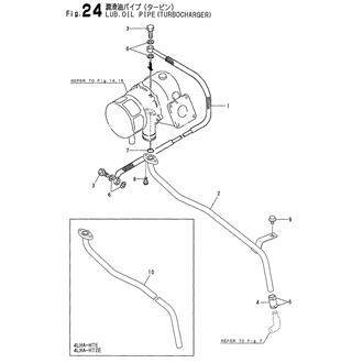 FIG 24. LUB.OIL PIPE(TURBOCHARGER)