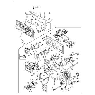 FIG 65. INSTRUMENT PANEL(D-TYPE)(OPTIONAL)