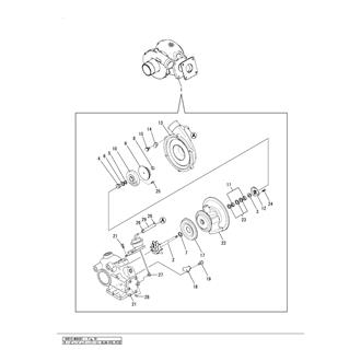 FIG 70. TURBINE(INNER PARTS)(4LHA-HTE,HTZE)