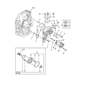 FIG 2. CASE PLATE & HYD.OIL PUMP