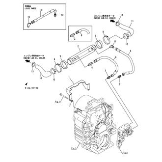 FIG 9. LUB. OIL COOLER(KMH50V)