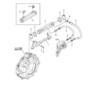 FIG 15. (9A)LUB. OIL COOLER(KMH52V)