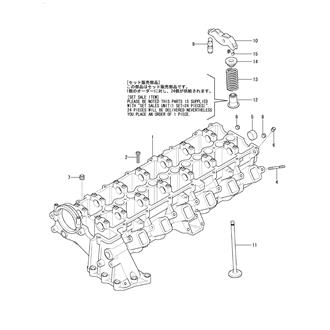 FIG 7. CYLINDER HEAD/VALVE TRAIN-CAMSHAFT