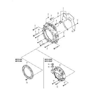 FIG 3. FLYWHEEL HOUSING