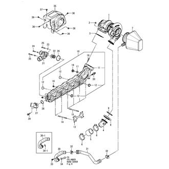 FIG 11. TURBOCHARGER & AIR FILTER