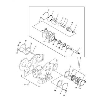 FIG 16. COOLING PUMP(SEA WATER)