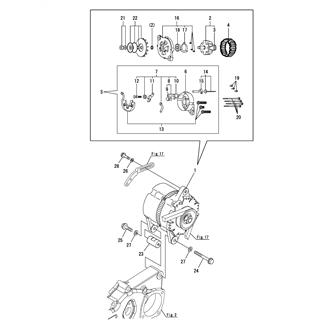 FIG 35. GENERATOR(HITACHI/12V-80A)(TO E12748)