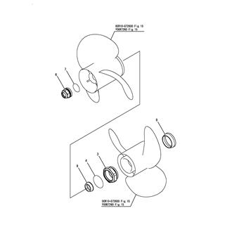 FIG 9. PROPELLER NUT & THRUST HUB