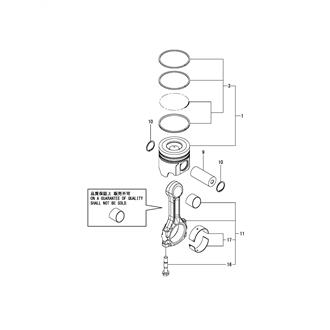 FIG 16. PISTON & CONNECTING ROD