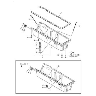 FIG 3. LUB.OIL SUMP & DIPSTICK