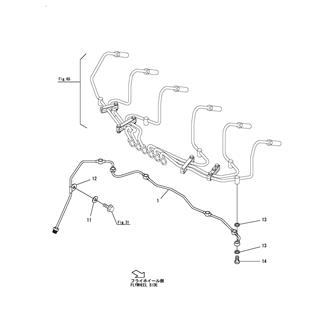 FIG 66. (42A)FUEL RETURN PIPE(COVERING)