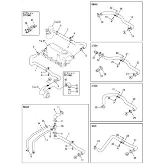 FIG 22. COOLING SEA WATER PIPE(4JH4-TE