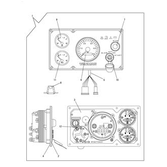 FIG 44. INSTRUMENT PANEL(C-TYPE/OPTION