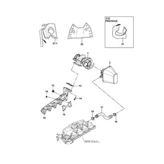 FIG 11. TURBOCHARGER & AIR FILTER