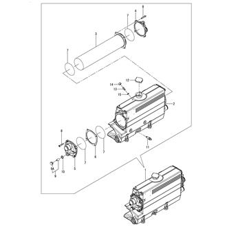 FIG 27. HEAT EXCHANGER(INNER PARTS)