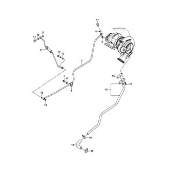 FIG 21. LUB.OILPIPE(TURBOCHARGER)