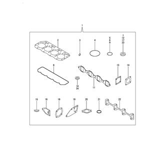 FIG 43. GASKET SET(OPTIONAL)