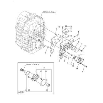 FIG 2. CASE PLATE & HYD. OIL PUMP